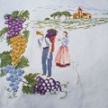 Scène de vendanges