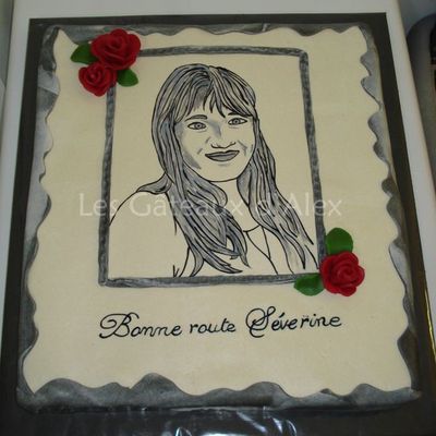 Gâteau portrait