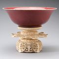 Bowl with Stand, 1700-25, Kangxi Mark and Period (1662-1722)