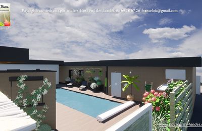 🎬 Paysagiste Labenne océan présentation 3D aménagement paysager