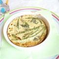 Gratin d'asperges aux blettes