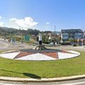 Rond-point à Baiona (Espagne)