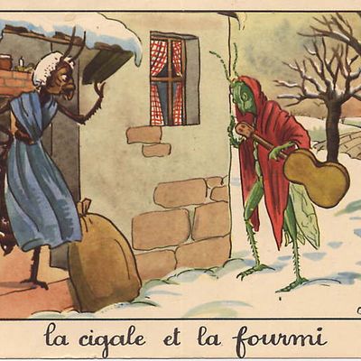 La cigale et la fourmi à la sauce provençale