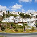 Rond-point à Punta Lara Blanco Pueblo (Espagne)