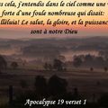 Apocalypse 19 verset 1 