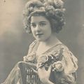 Portrait fillette 1900 vintage