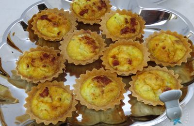 Tartelettes chorizo Boursin