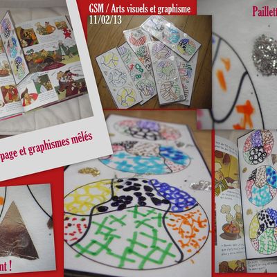 Arts visuels et graphismes mêlés