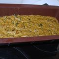 mousse de courgettes chaude