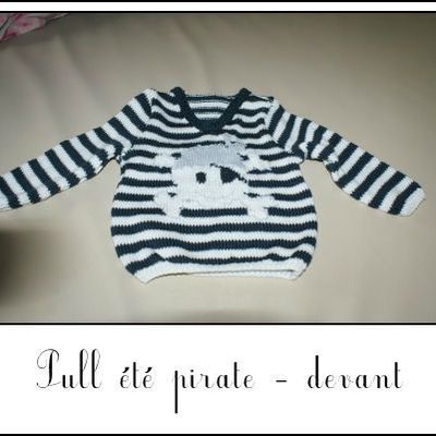 Trousseau de naissance - Pull mi-saison - taille 6 mois