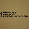 la Biennale de Lyon