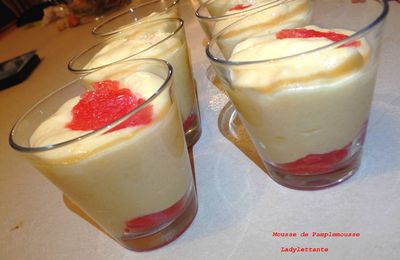 Mousse de Pamplemousse