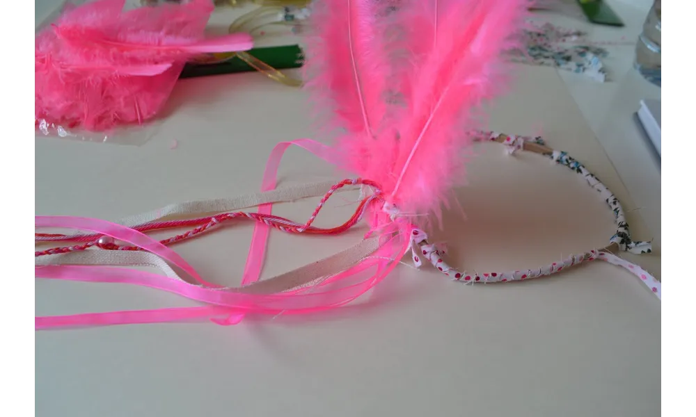 DIY headband indienne girly #Jeudicreation