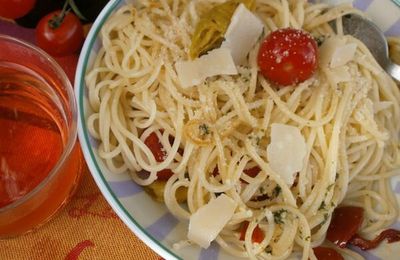 SPAGHETTIS AUX ACCENTS DU SUD