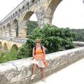 coucou me voilà, au pont du Gard