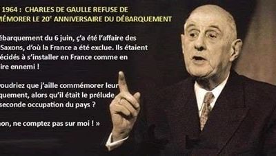 6 juin 1944 : De Gaulle et le bras de fer du débarquement