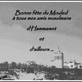 Bonne fête du Mouled amis d'Hammamet et d'ailleurs