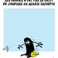 Les femmes n'ont pas le droit de conduire en Arabie Saoudite - Dilem - 20/06/11