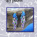 Boucles d'oreille en perles Miyuki