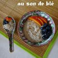 Porridge au son de blé