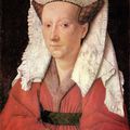 Margareta Van Eyck...un détail en com qui est peut-être une bêtise!