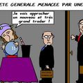 La Société Générale menacée par une OPA . .