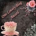 Un prix de One lovely Blog Award