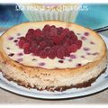 Cheesecake framboises