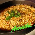 Rouz Jerbi - Tunisian Spinach Rice 