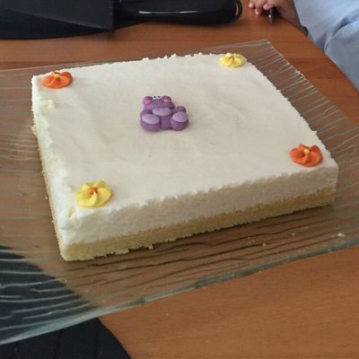 Bavarois poire, fête des mamies 2015