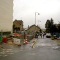 La rue de la Station à Franconville en 2007