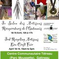 Prochain salon-18/19 avril prochain