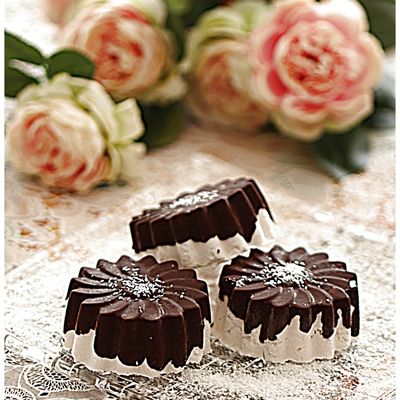 Bounty glacés sans sorbetière.....Un délice par ces chaleurs!!!!