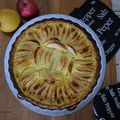 Tarte aux pommes normande