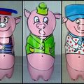 Les trois petits cochons...mis en bouteille