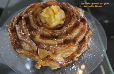 Gateau invisible aux pommes sans gluten