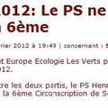 Un candidat PS aux législatives 2012 dans la 6ème circonscription de Seine-et-Marne ?