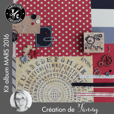 Kit Atelier Album de Mars 2016 