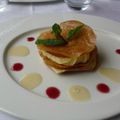 mille feuilles a l'ananas rôti