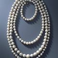 Necklace of 177 Saxon pearls before 1734 from the Vogtland waters