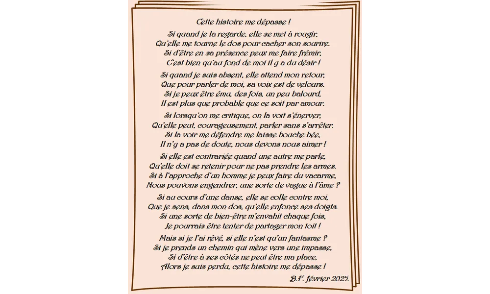 Cette histoire me dépasse !