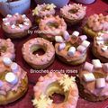 Brioches - Donuts roses