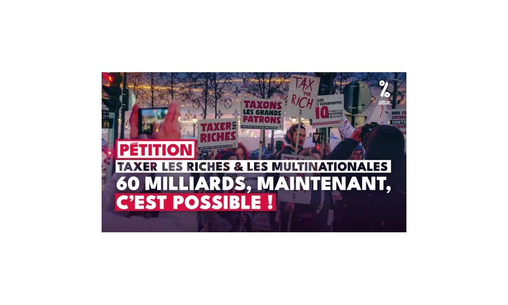 Taxer les riches : 60 milliards maintenant, c’est possible !