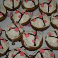 Cupcakes fleurs de cerisier