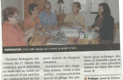 ARTICLES PARUS DANS LA PRESSE