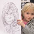 Portraits d'enfants ou de jeunes adultes :je dessine avec gentillesse et humour !