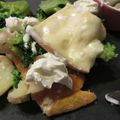 Raclette au haddock et aux brocolis