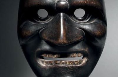 Masque de dieu féroce, Tsurimanako ?, Théâtre Nô, Japon, 19e 
