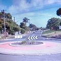 Rond-point à Matraville (Australie)