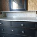 Commode de toilette "Black diamonds"